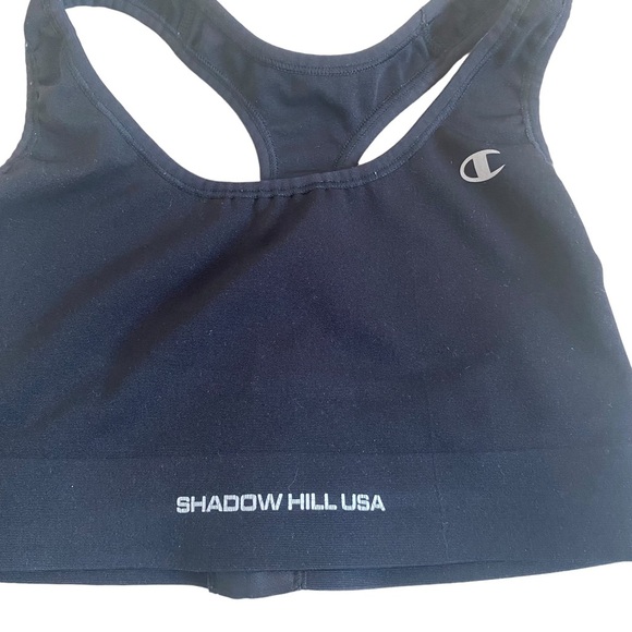 Champion shadow hill limited edition Unlined Sports Bra XS black Kaia Gerber - Picture 6 of 7